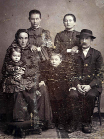Familie Bodonyi 1911 in Hamburg-Harburg