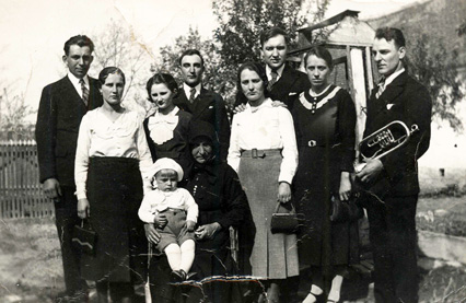 Familie Bodonyi 1935 in Kula