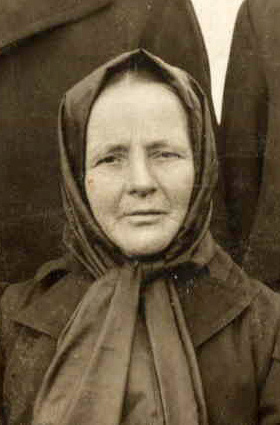 Maria Soukup geborene Müller im Jahre 1913